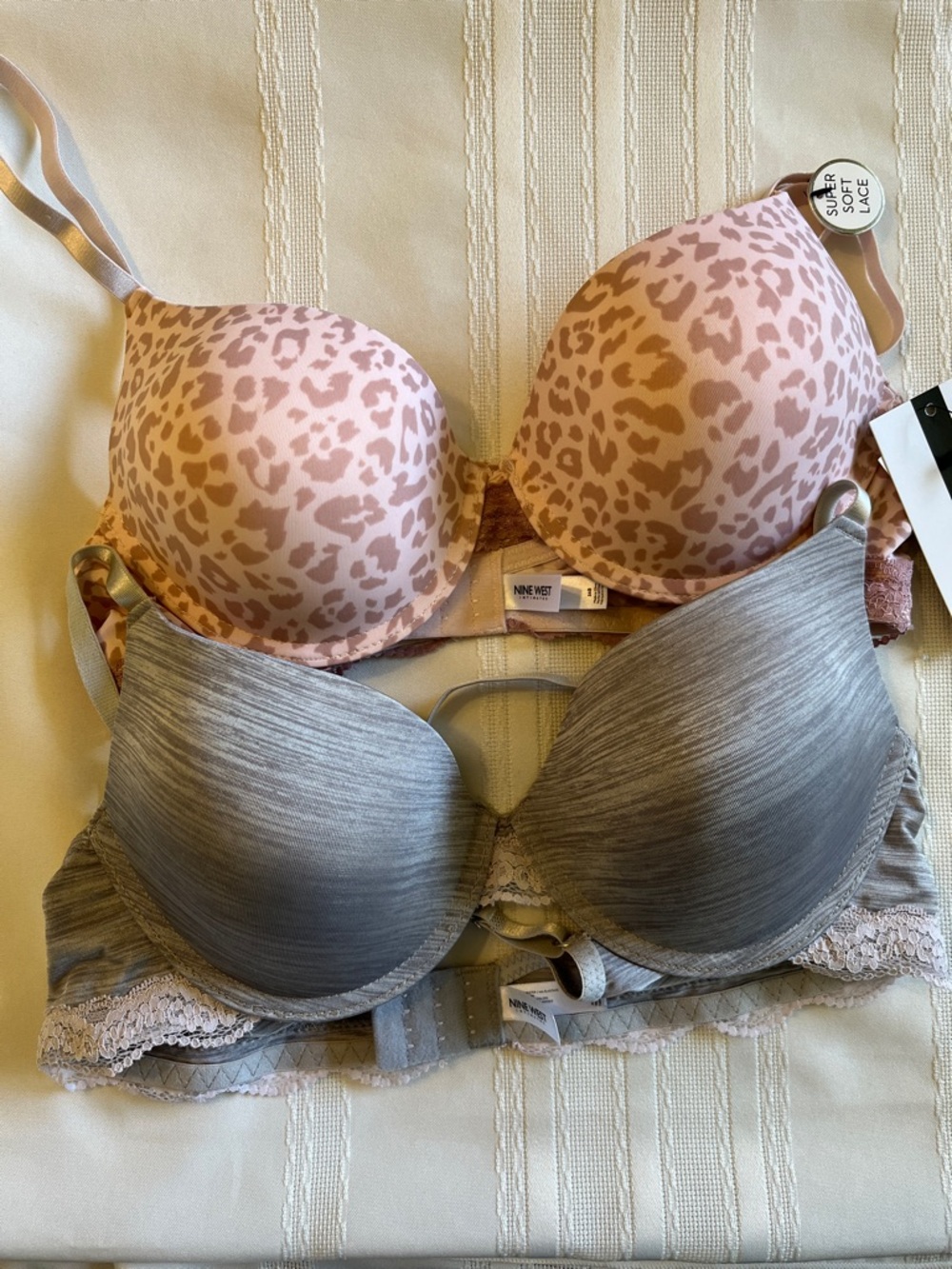 2 Nine West Bras, 36B, 1 NWT